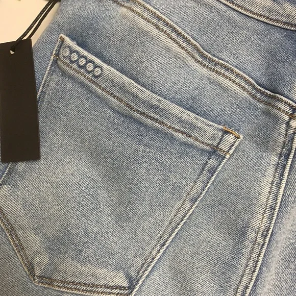 Blank NYC The Baxter Ribcage Straight Leg Raw Hem Jeans - Picture 9 of 12